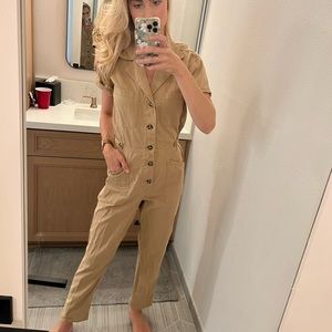 Pistola Grover Jumpsuit XS in Tan color